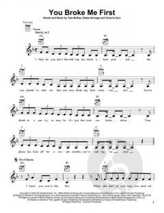 You Broke Me First von Blake Harnage 