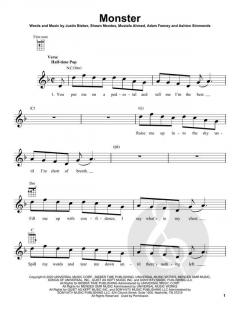 Monster von Justin Bieber 