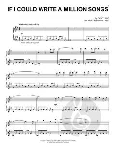 If I Could Write A Million Songs von David Lanz 