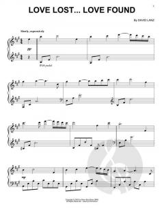 Love Lost... Love Found von David Lanz 