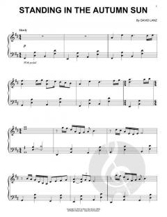Standing In The Autumn Sun von David Lanz 