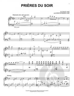Prières du soir von David Lanz 