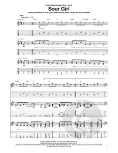 Sour Girl von Stone Temple Pilots 