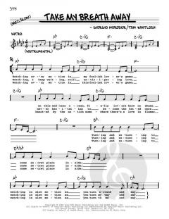 Take My Breath Away von Giorgio Moroder 