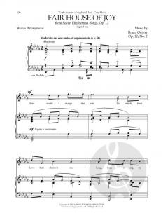 Fair House Of Joy von Roger Quilter 