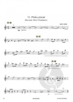 11 langsame Stücke von Johann Sebastian Bach 