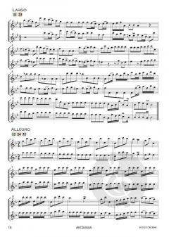 12 Sonaten - Band 1 von Giuseppe Sammartini 