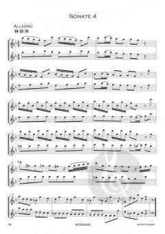 12 Sonaten - Band 1 von Giuseppe Sammartini 