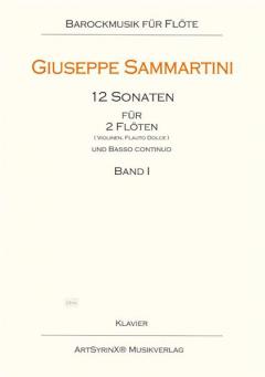 12 Sonaten - Band 1 von Giuseppe Sammartini 