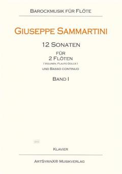 12 Sonaten - Band 1 von Giuseppe Sammartini 