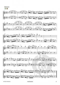 12 Sonaten - Band 2 von Giuseppe Sammartini 