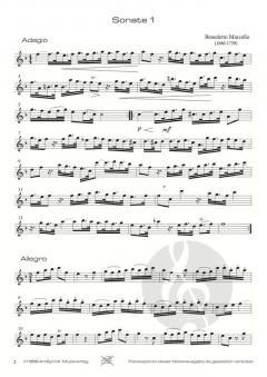 12 Sonaten op. 2 - Band 1 (Sonaten 1-3) von Benedetto Marcello 