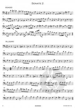 12 Sonaten op. 2 - Band 1 (Sonaten 1-3) von Benedetto Marcello 