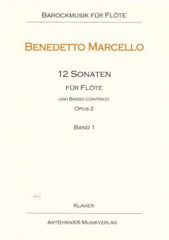 12 Sonaten op. 2 - Band 1 (Sonaten 1-3) von Benedetto Marcello 
