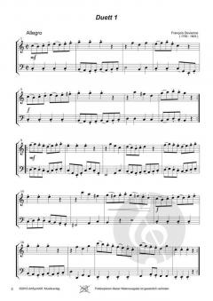 18 kleine Duette von François Devienne 