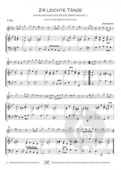 24 leichte Tänze 