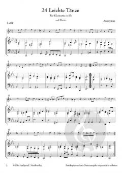 24 leichte Tänze 