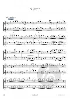 6 kleine Duette op. 82 von François Devienne 