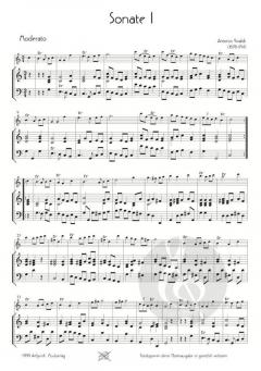 6 Sonaten op. 13 - Band 1 von Nicolas Chedeville 