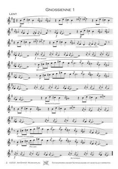 Gnossiennes - Gymnopédies von Erik Satie 