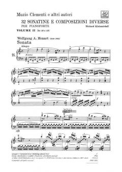 32 Sonatinen und andere Stücke Band 2 