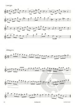 12 Sonaten op. 2 - Band 3 (Sonaten 7-9) von Benedetto Marcello 