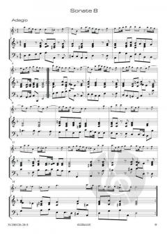 12 Sonaten op. 2 - Band 3 (Sonaten 7-9) von Benedetto Marcello 