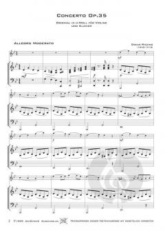 Concerto in g-moll von Oskar Rieding 