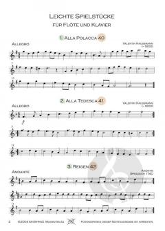 Leichte Spielstücke 