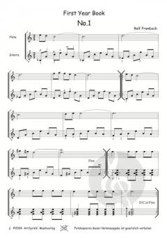 First Year Book von Rolf Frambach 