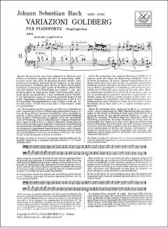 Variazioni Goldberg BWV 988 von Johann Sebastian Bach 