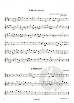 Leichte Barocksätze 