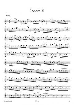 6 Sonaten op. 13 - Band 2 von Nicolas Chedeville 