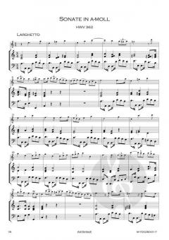 8 Sonaten - Band 1 von Georg Friedrich Händel 