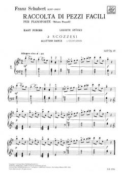 Il Mio Primo Schubert My First Schubert Pno 15 Easy Pieces 