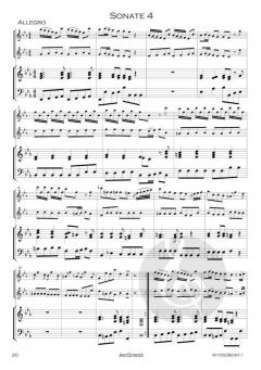 13 Sonaten - Band 1 von Giuseppe Sammartini 