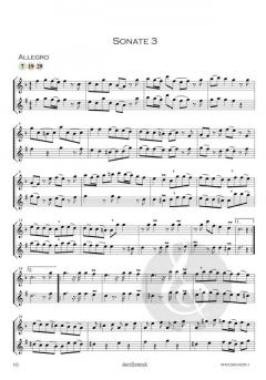 14 Sonaten - Band 1 von Giuseppe Sammartini 