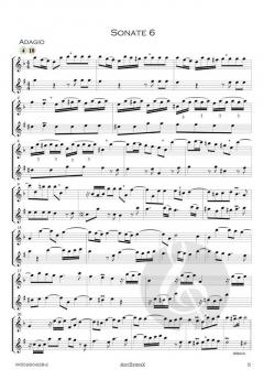 16 Sonaten - Band 2 von Giuseppe Sammartini 