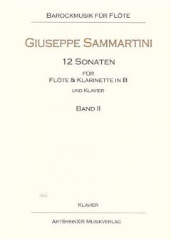 16 Sonaten - Band 2 von Giuseppe Sammartini 