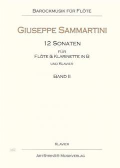 16 Sonaten - Band 2 von Giuseppe Sammartini 