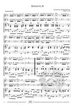 16 Sonaten - Band 3 von Giuseppe Sammartini 