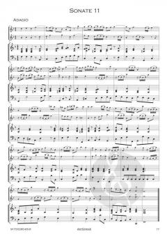 16 Sonaten - Band 3 von Giuseppe Sammartini 