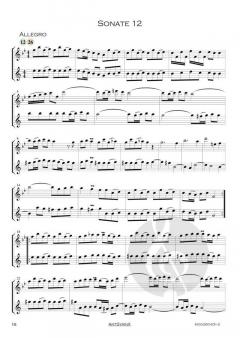 16 Sonaten - Band 3 von Giuseppe Sammartini 