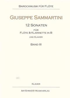 16 Sonaten - Band 3 von Giuseppe Sammartini 