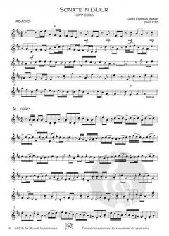 8 Sonaten - Band 2 von Georg Friedrich Händel 