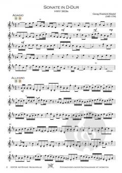 8 Sonaten - Band 2 von Georg Friedrich Händel 