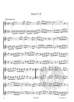 6 kleine Duette von François Devienne 