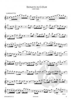 8 Sonaten - Band 1 von Georg Friedrich Händel 