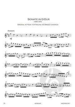 8 Sonaten - Band 1 von Georg Friedrich Händel 
