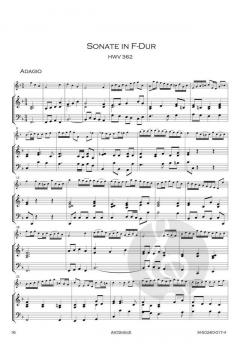 8 Sonaten - Band 2 von Georg Friedrich Händel 